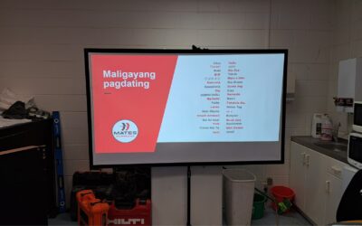 MATES delivers first Tagalog Training