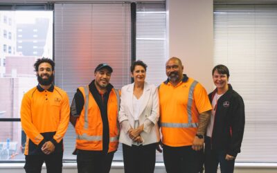Minister Poto Williams at a MATES Connector